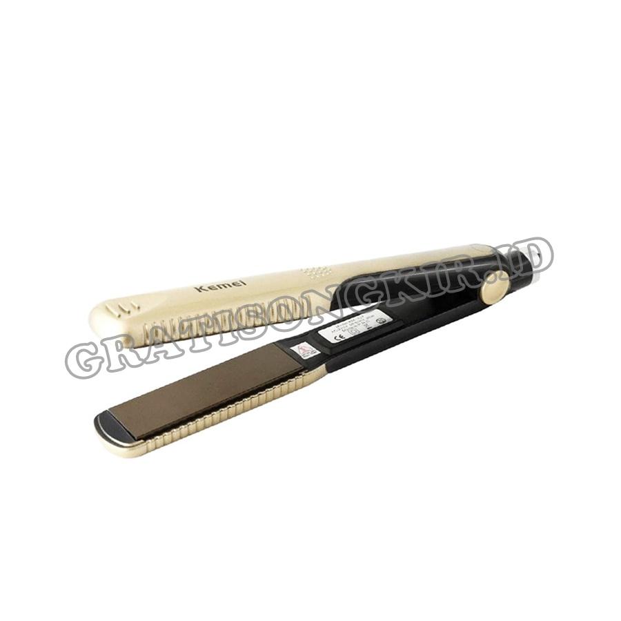 Catok KEMEI KM-327 Professional Hair Straightener